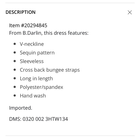 B Darlin Fuchsia Pink Sequin Gown Size 9/10 Juniors - Picture 5 of 8